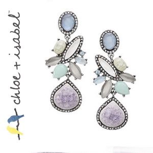 🆕 Misty Morning Statement Earring c+i E406LBAR